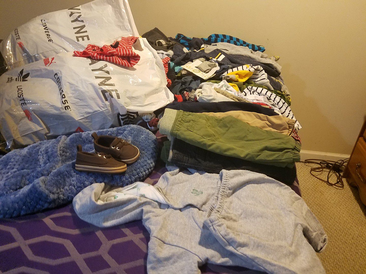 Clothes for baby boy. 0 .3 .6 months