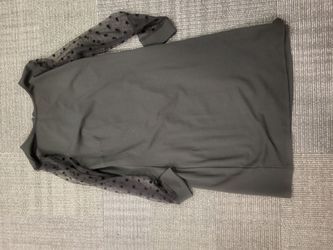 Women XXL Aphratti black long-lacy-sleeve black dress Lot 44