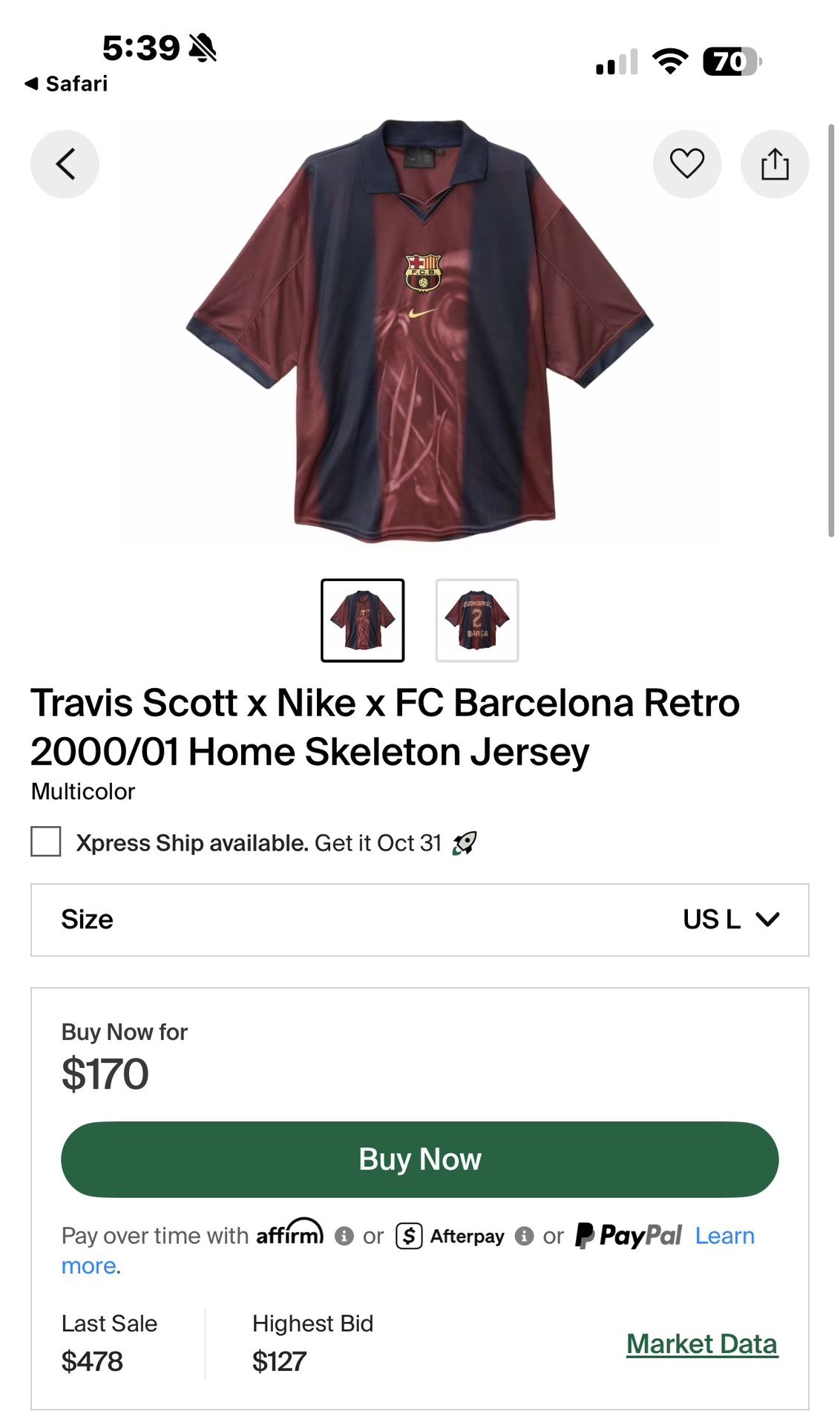 Travis Scott Barcelona