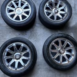 18” OEM Chrysler Stock Wheels - Tire size - 225/60R18 