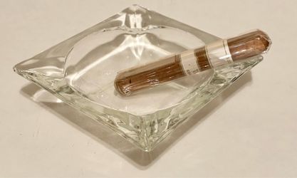 Vintage Glass Ashtray