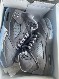 Jordan 5s wolf grey size 8