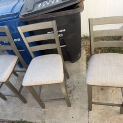 3 chairs