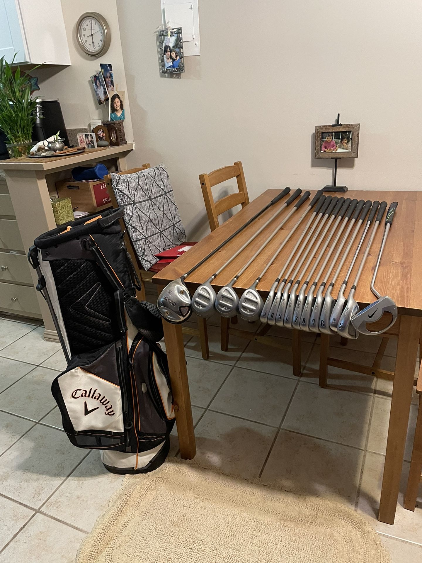 YAMAHA ACCURACE MID SIZE GOLF MEN’S SET+FREE CALLAWAY STAND BAG