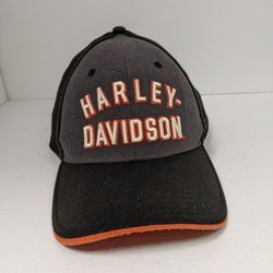 Harley-Davidson Men's New Era 39thirty  Large-XL Fitted Baseball Cap Racing