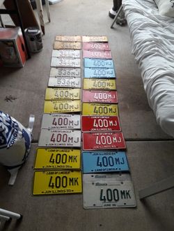 ILLINOIS PLATES