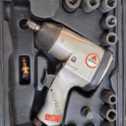 Impact Gun With The Socket Set