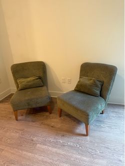 Upholstered Accent Chair Set