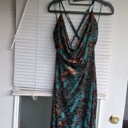 Dark Grn Cocktail Dress