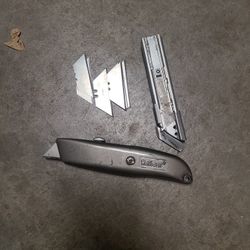 Box Cutters With New Blades