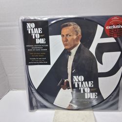 Hans Zimmer NO TIME TO DIE (ORIGINAL MOVIE SOUNDTRACK) Picture Disc Vinyl 2 LP new selling for only $15