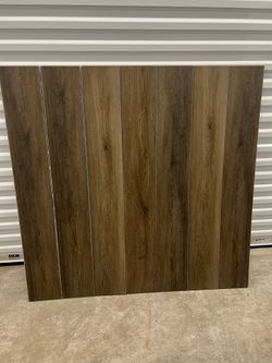 Luxury vinyl plank flooring