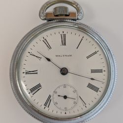 1901 American Waltham Watch Co. Pocket Watch. Grade: No. 18. Not working. Beautiful condition. Over 100 years old.  Large size 18s. 

