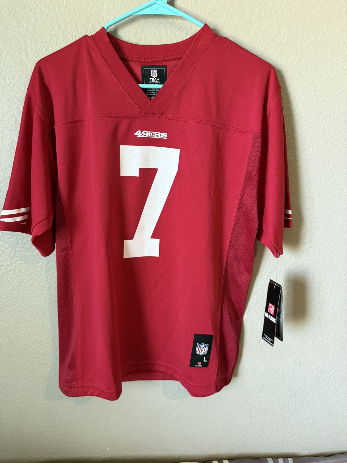 San Fransisco 49ers Colin Kaepernick #7 Jersey NFL Red