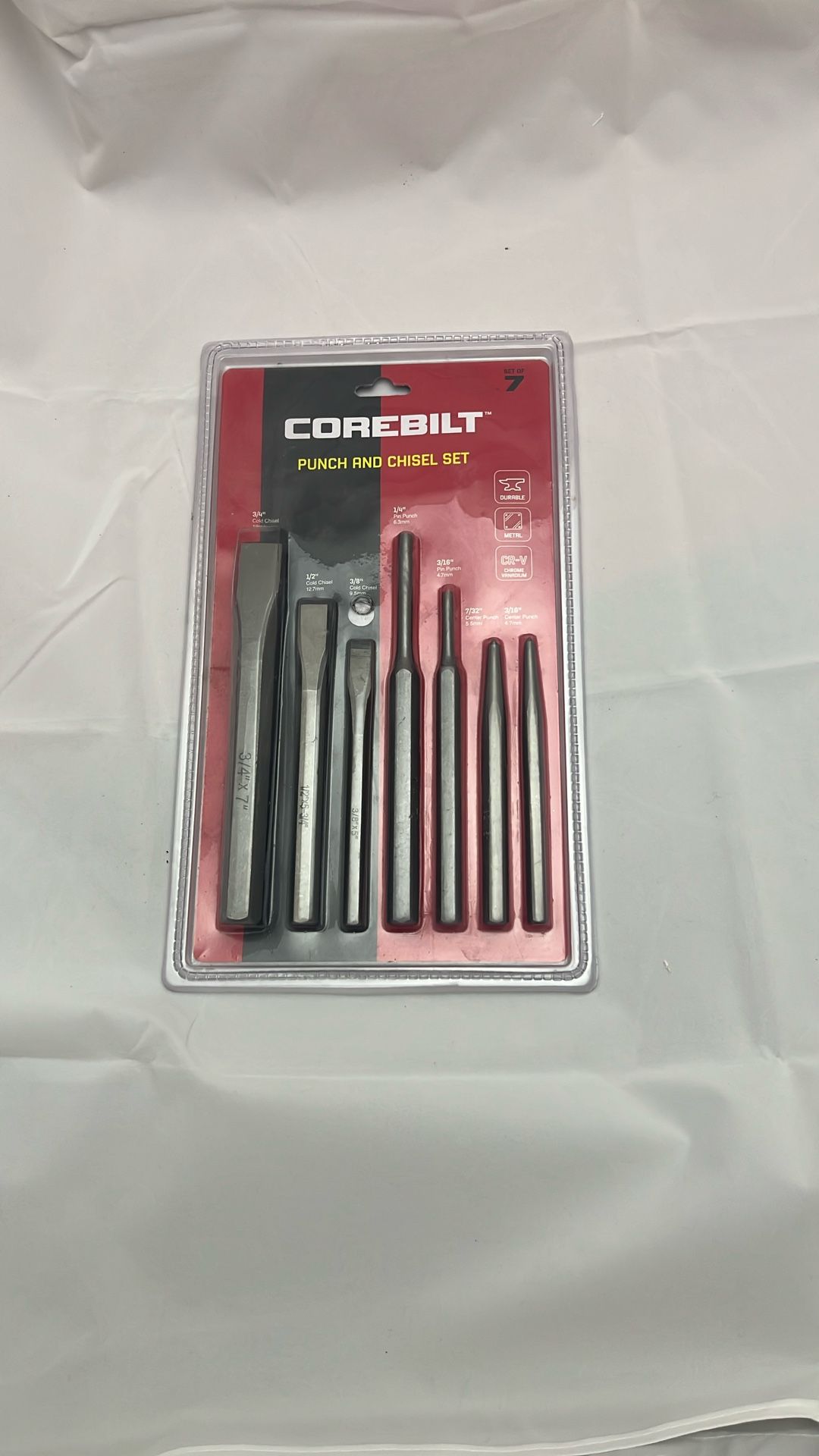 Corebilt Punch & Chisel Set