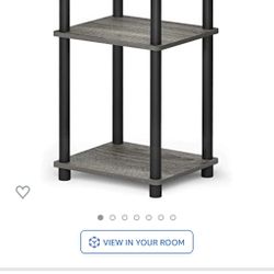 Furinno Just 3-Tier Turn-N-Tube End Table