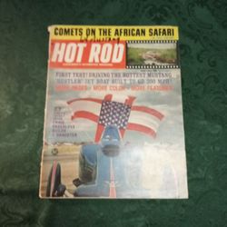 Vintage  June 1964 Hot Rod Magazine/ Features Mustang 