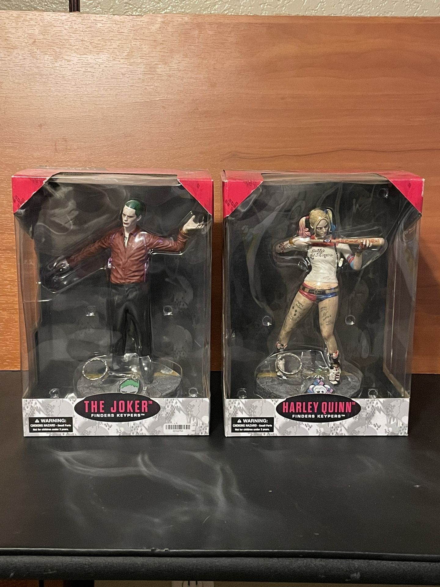 New Large Joker And Harley Quinn Statues