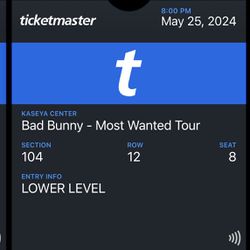 Bad Bunny Last Tour Concert