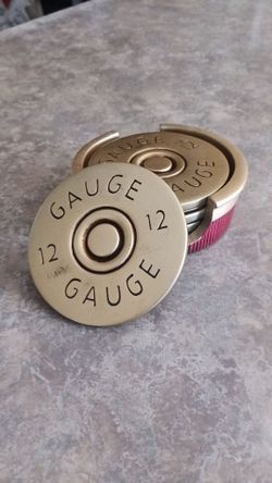 12 gauge coasters