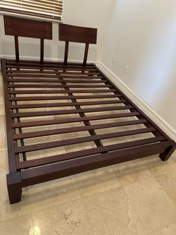 Queen Real Wood Bed Frame