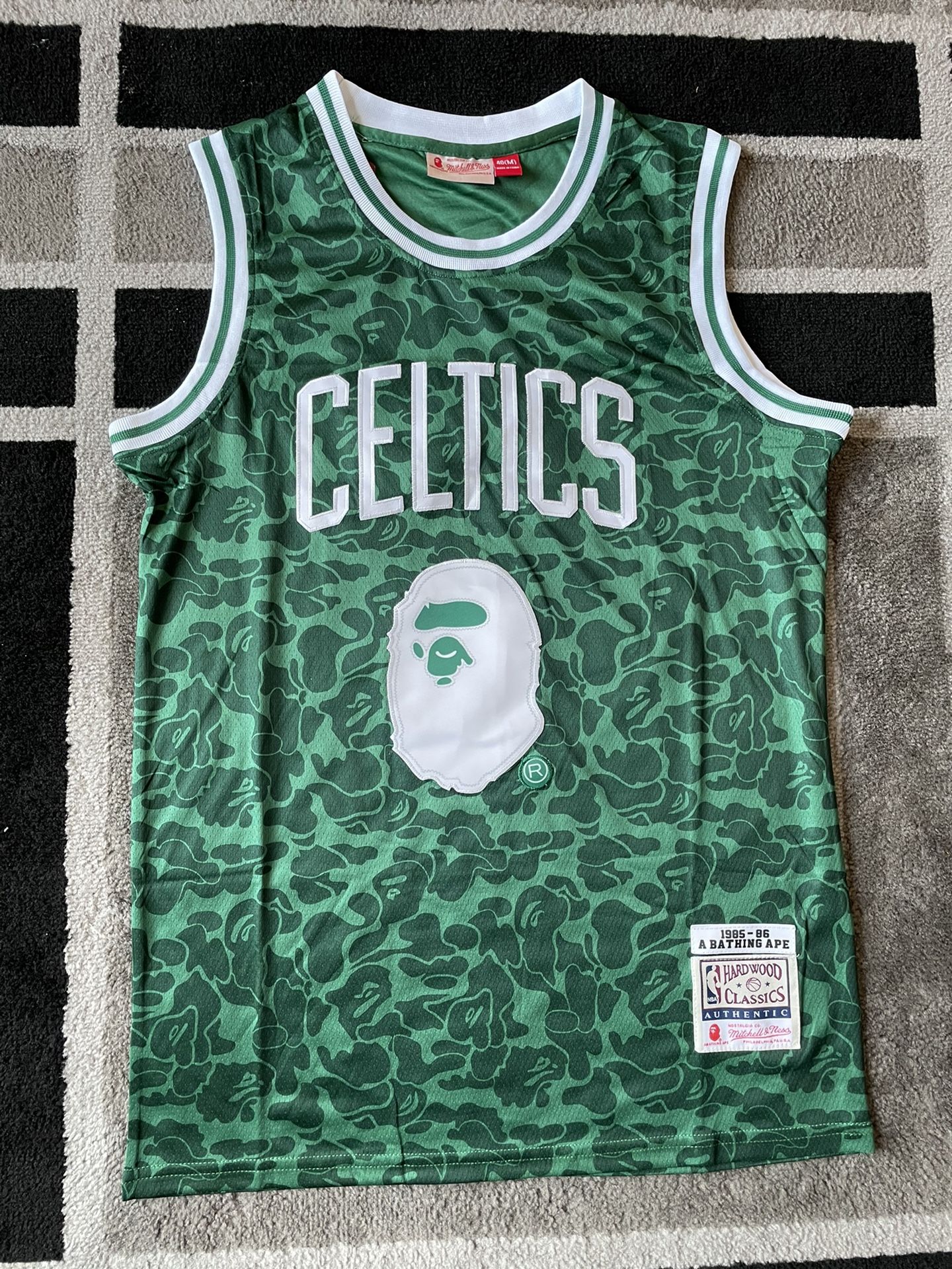 Okinawa Prefecture Celtics Bape 93 Jersey Celtics Bape