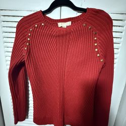 Michael Kors Ribbed Knit Sweater