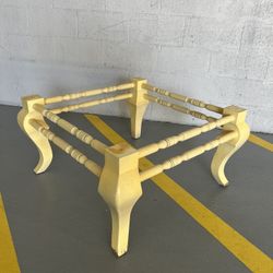 Wood Coffee Table Base 33”x33”xH17