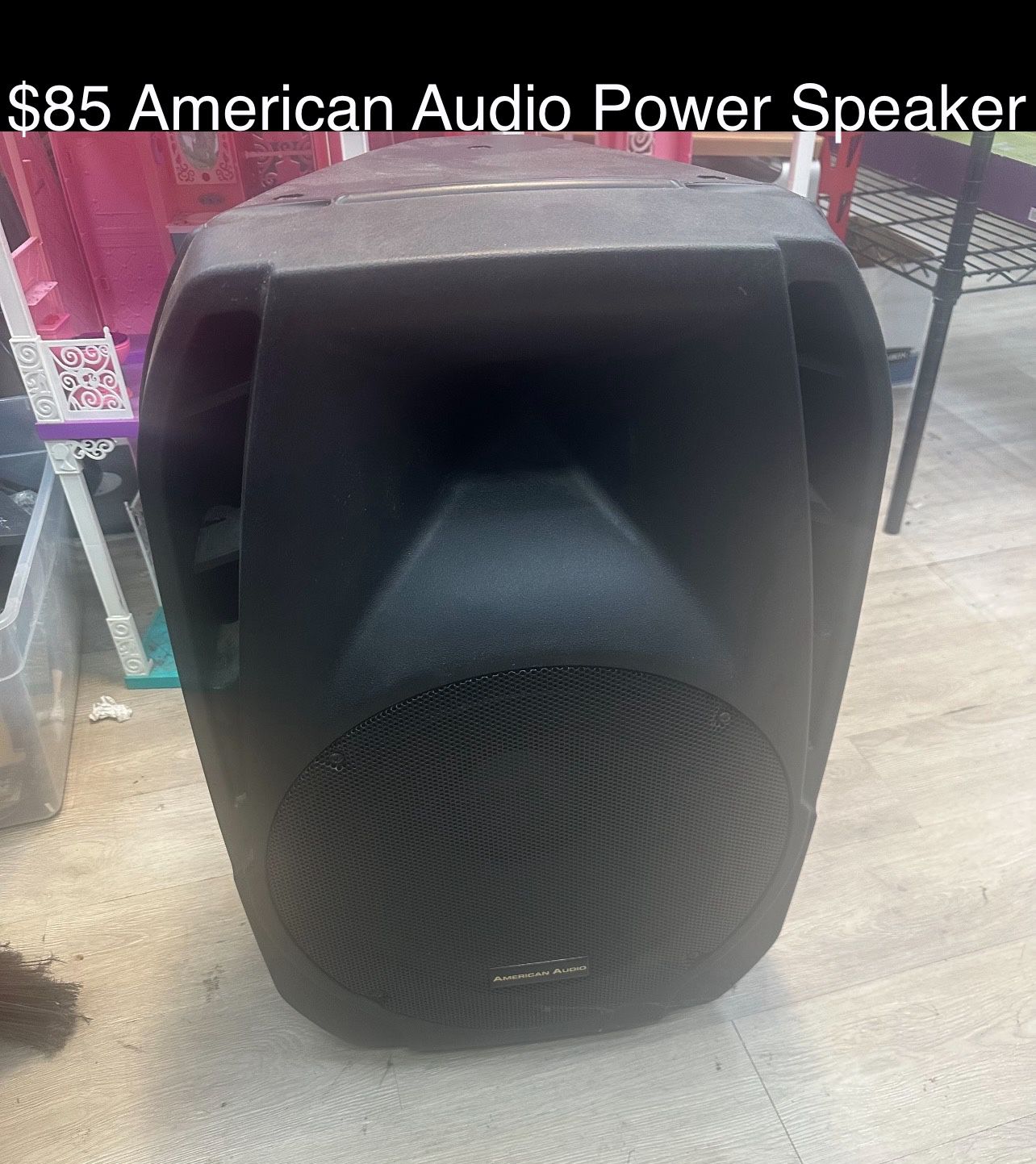 American Audio 15" inch powered speaker