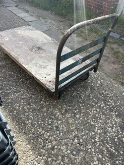 Heavy Duty Platform Wooden Cart