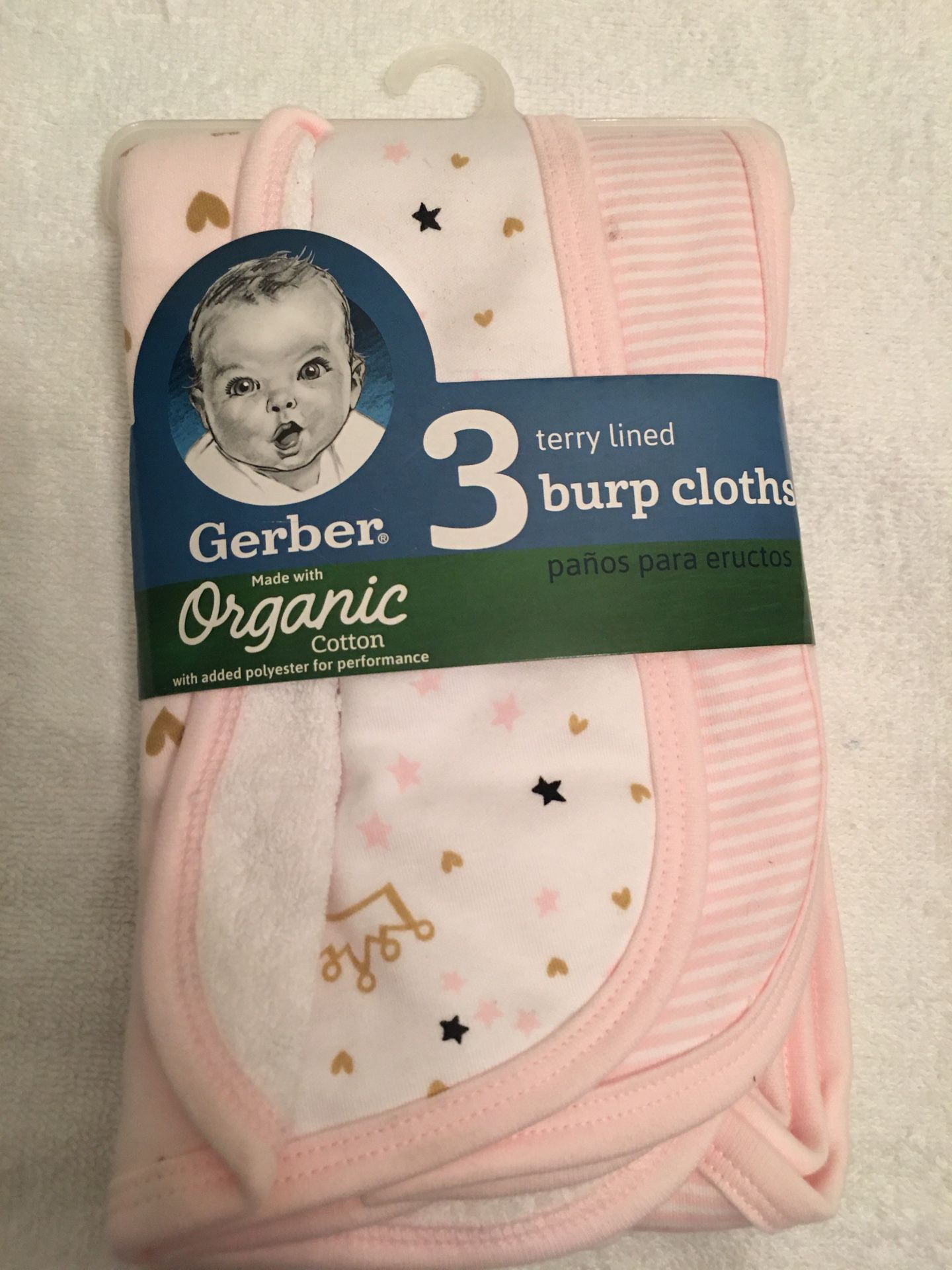 💜 Baby girl burp cloths 💜