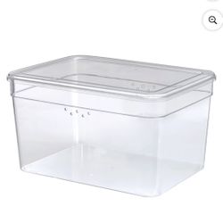 Mainstays Clear Glossy Plastic Extra Tall Shoe Box without Lid, Adult Size,One Pair of Size, One Tier I have 4 of them