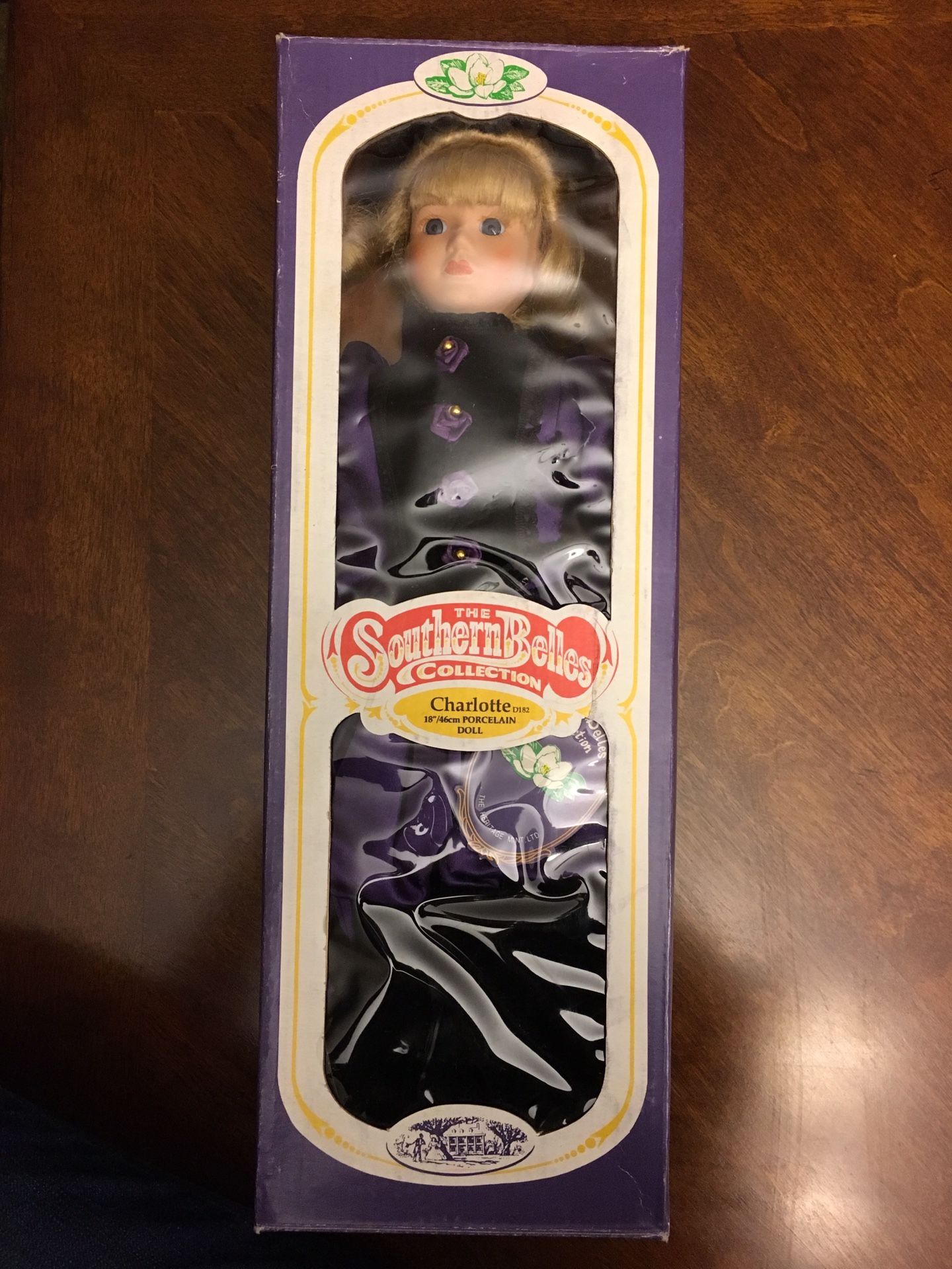18” Porcelain Southern Belles Charlotte Doll