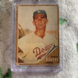 Sandy Koufax MLB Trading Card