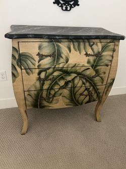 Three Drawer dresser Hand Painted  