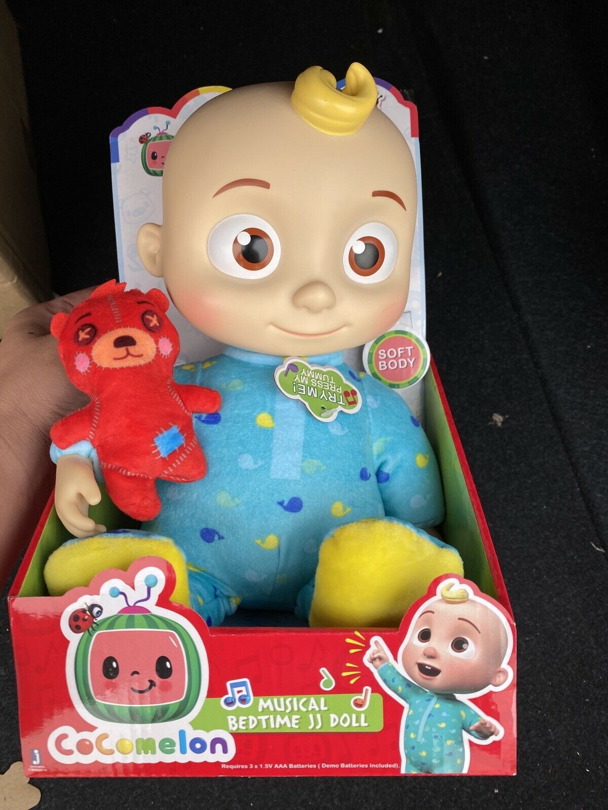 Cocomelon Roto JJ Doll Bedtime Soft 10" Plush Sing Toy Youtube
