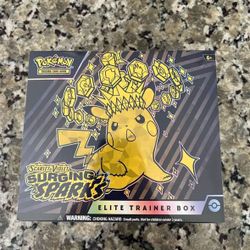 Surging Sparks Elite Trainer Box Pokemon Cards 