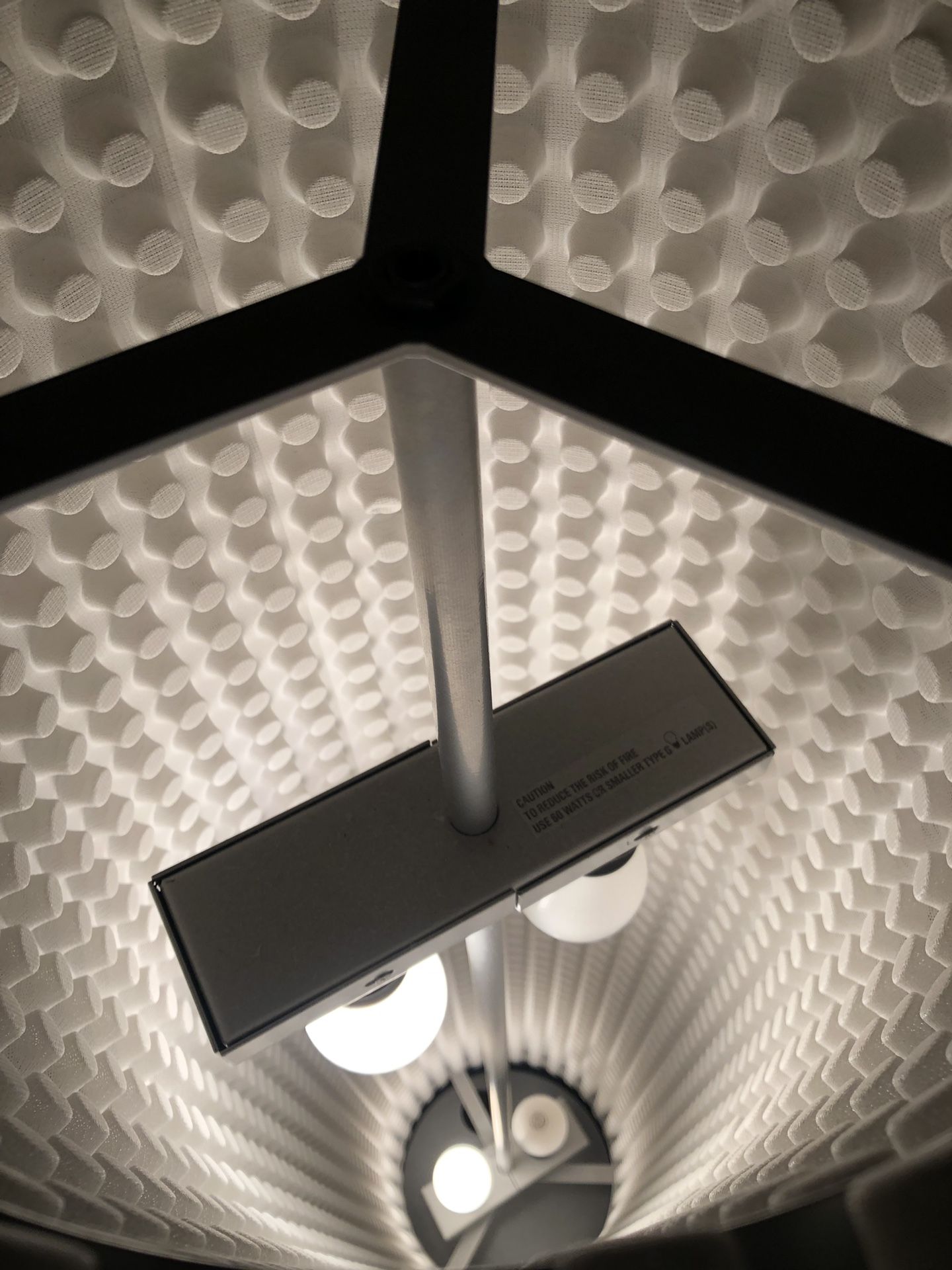 Modern standing and table lamp set