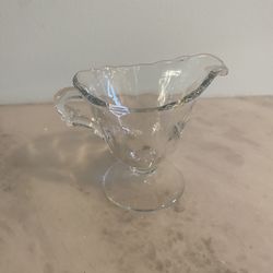1940s Heisey Waverly Cream & Sugar Set 