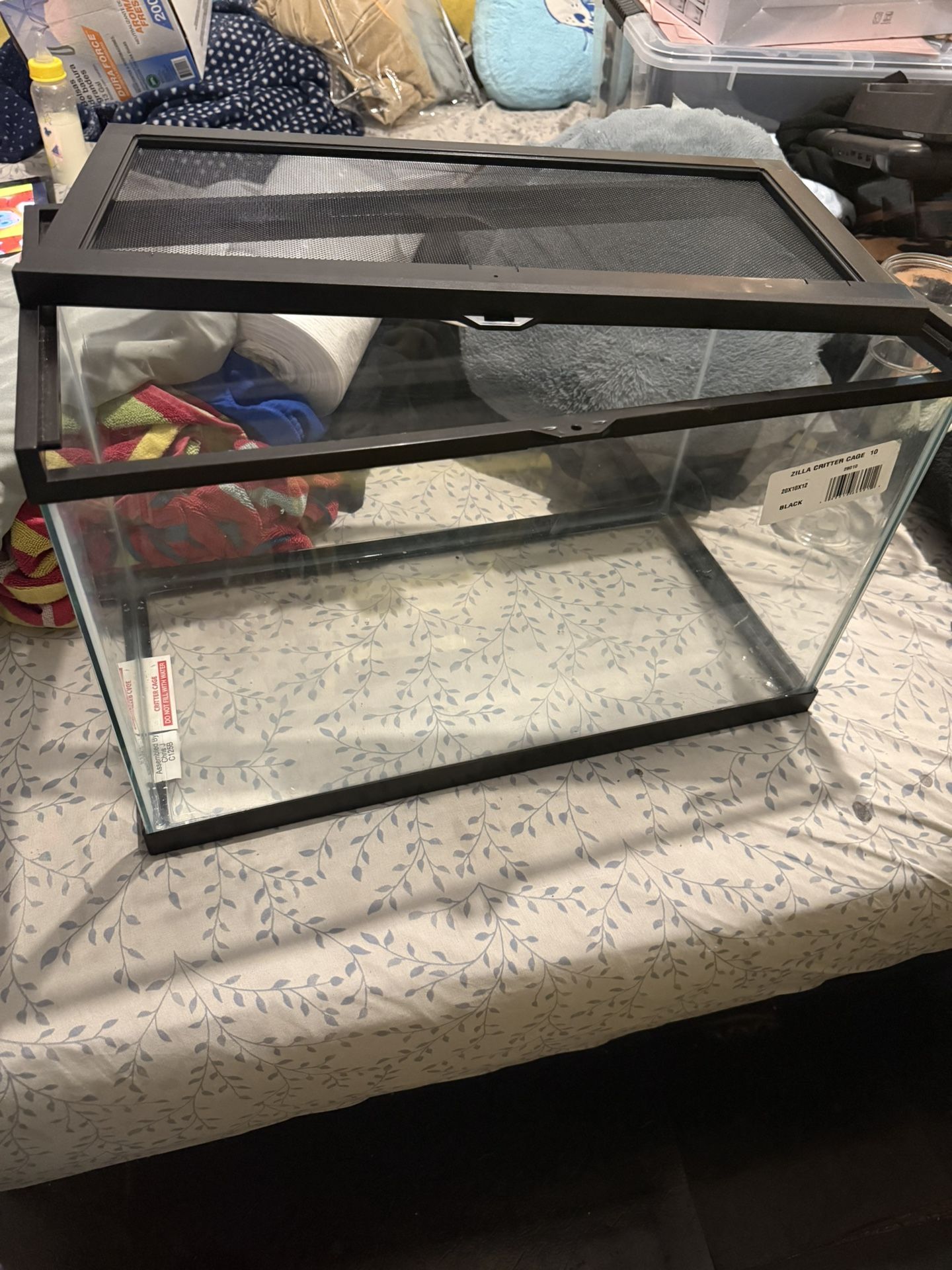 Fish/tank 10gallon With Lid