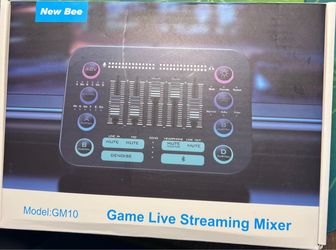 Live Gaming Streaming Mixer