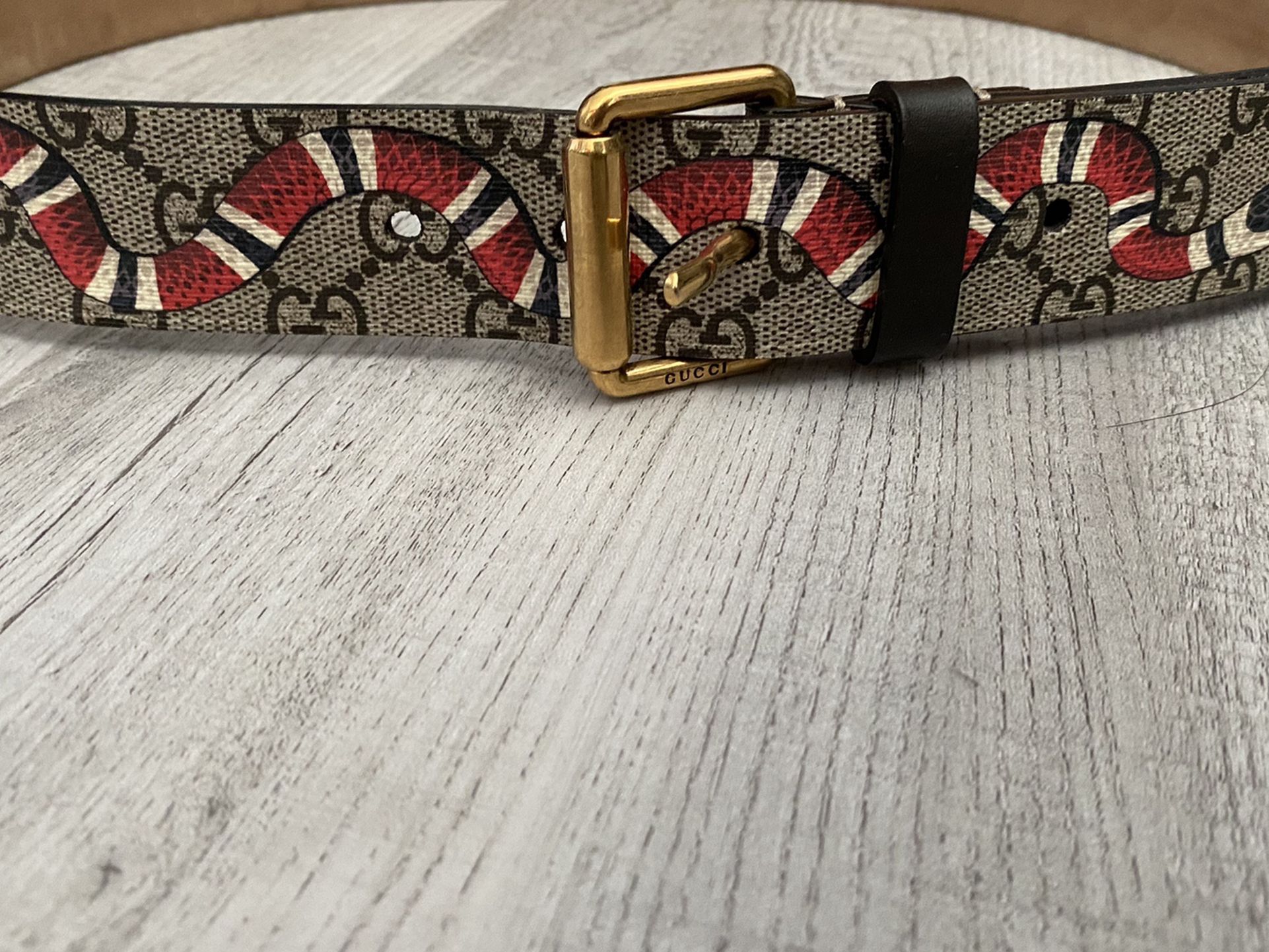 Gucci Snake Belt