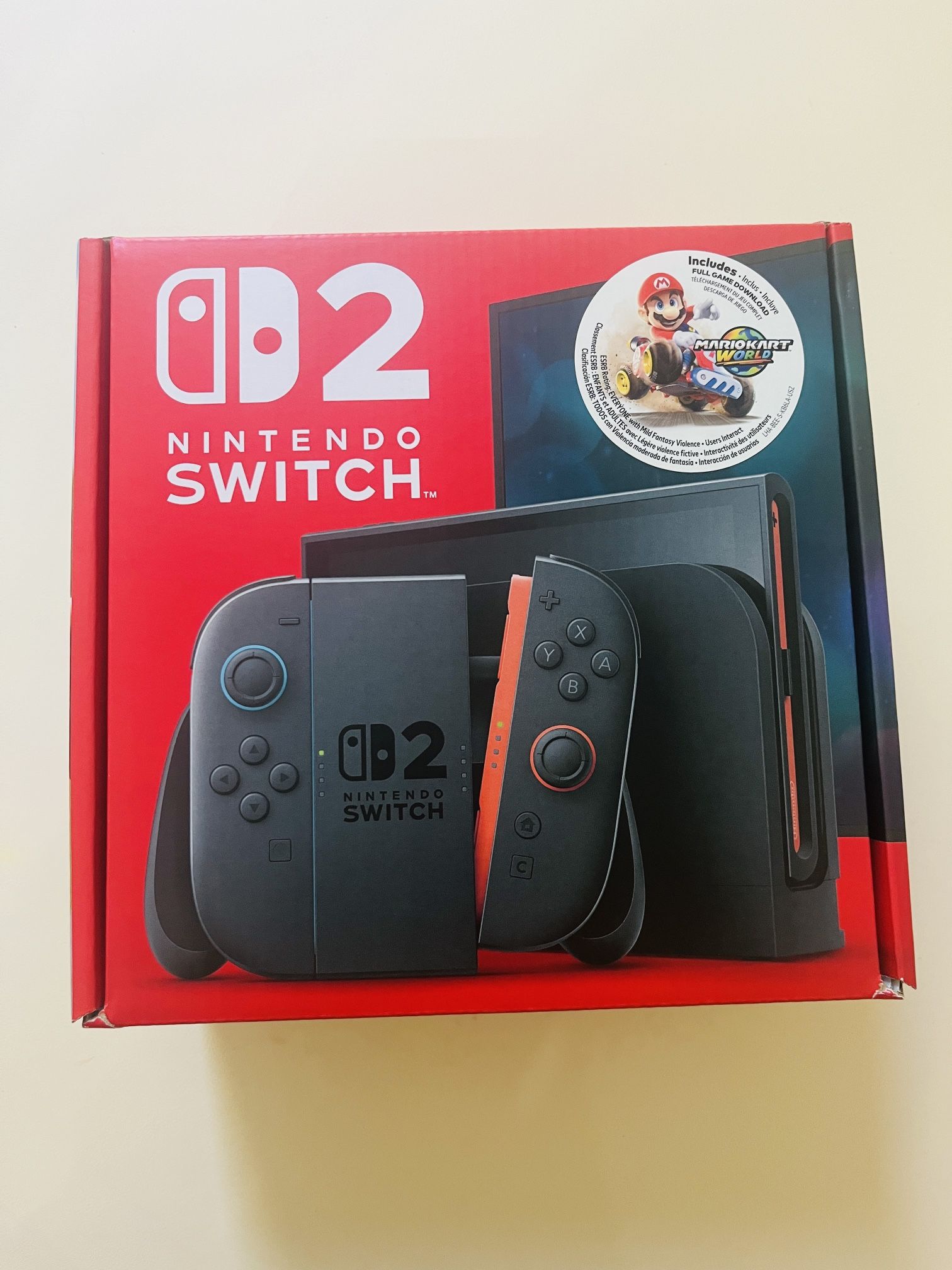 📦 Nintendo Switch 2 Mario Kart World Bundle - Brand New & Sealed