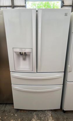Kenmore French Door White Refrigerator Fridge

