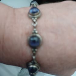 Sterling Silver Amythyst Bracelet