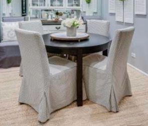 Dining table IKEA Bjurtsa with 4 chairs