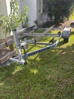 Double jet ski trailer - Continental