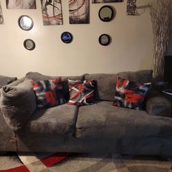 3 Piece Grey Sectional
