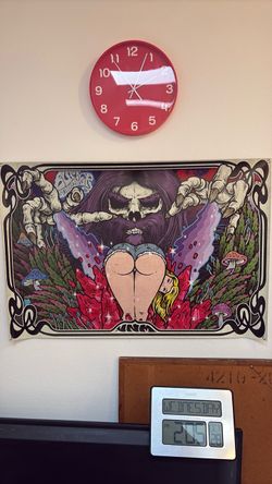 Vinyl “Butt Summoner” Shroom Wizard poster