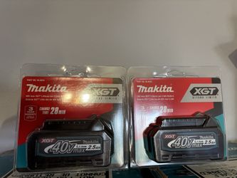 Makita 40v Max Battery’s
